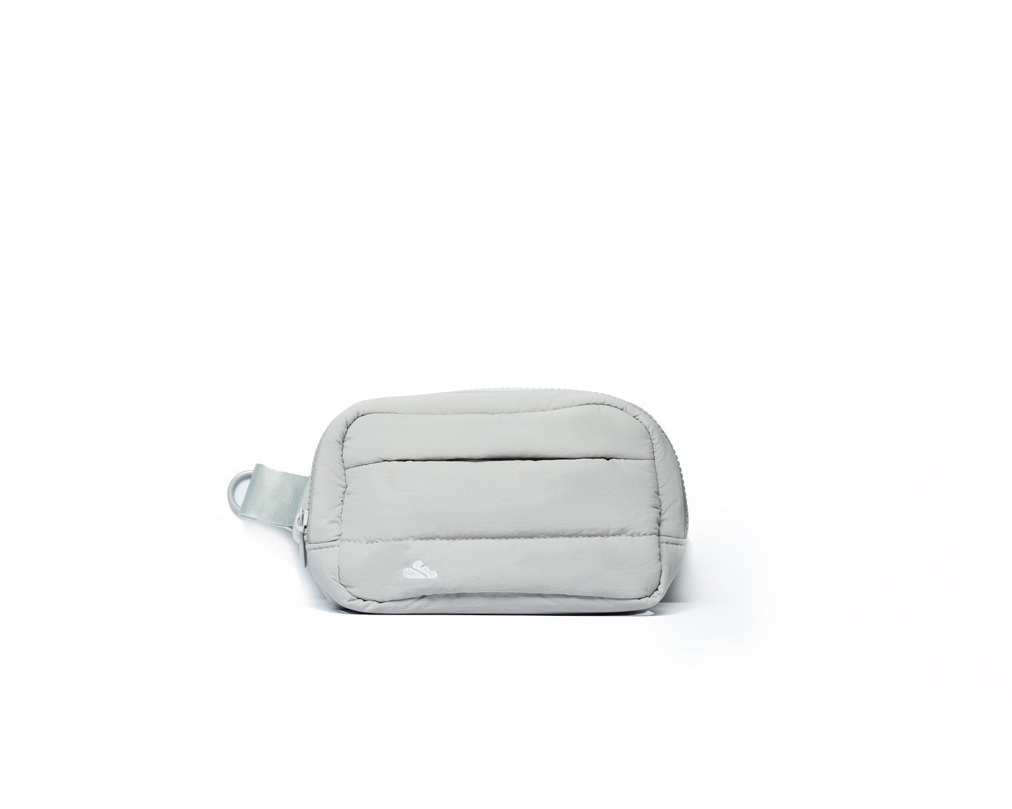 Silver Greige Cloud Clutch