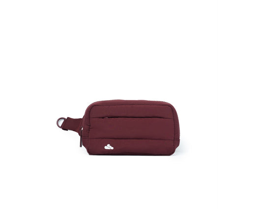 Scarlet Maroon Cloud Clutch